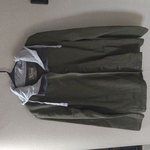 Women's olive green jacket